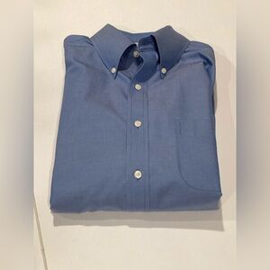 Brooks Brothers 1818 Men’s Blue Regent Button Down Shirt Size S Long Sleeves